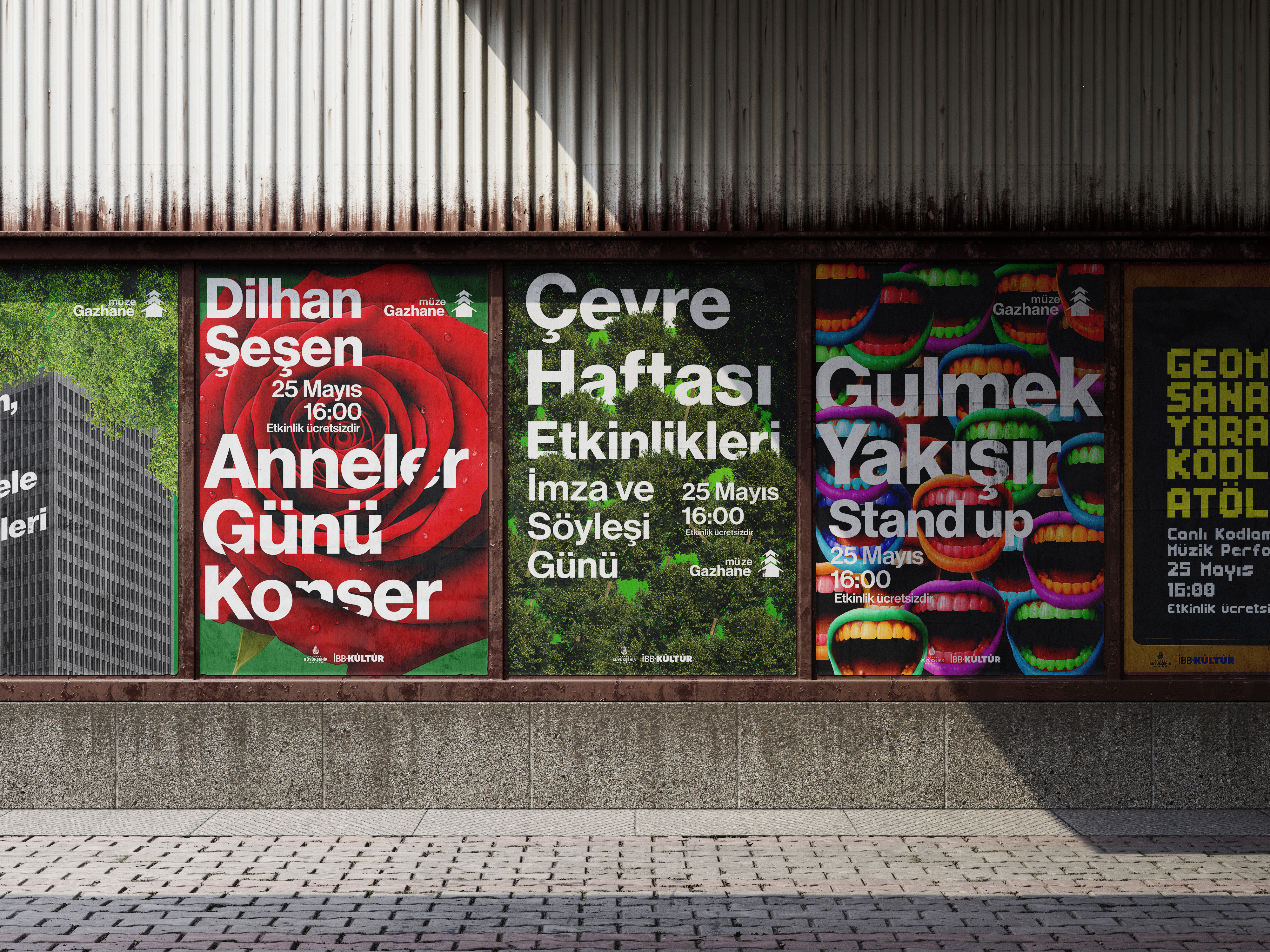 Müze Gazhane Plakatserie Titelbild